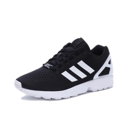 Adidas Originals ZX Flu Slip-Resistant Low Top Повседневная Обувь Женская Черная