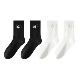 4 пачки [2 пачки черный с черными аксессуарами + 2 пачки белый с белыми аксессуарами]