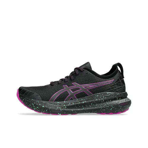 Asics Gel Kayano 31 Устойчивый к истиранию Дышащий Низкий Топ Марафон Бег на длинные дистанции Обувь Женская Черный Фиолетовый