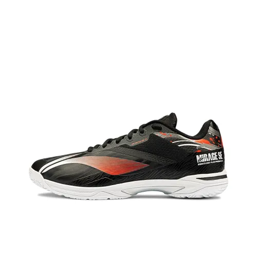 LiNing Slip-resistant Abrasion-resistant Low-top Badminton Shoes Unisex Black LiNing Противоскользящая Аbrasion-resistant Низкий Топ Бадминтон Обувь Унисекс Черный