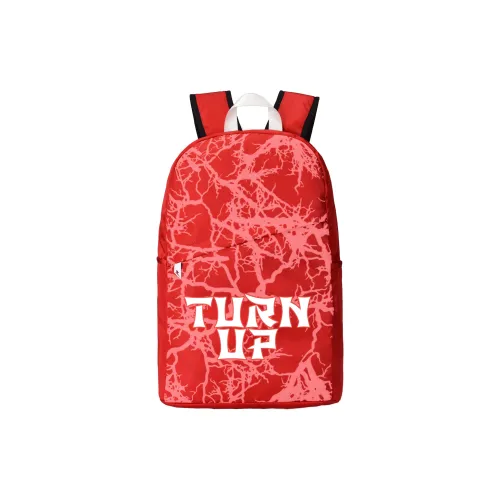 TURN UP Нейлон Студенческий Рюкзак Стандартный Унисекс Красный