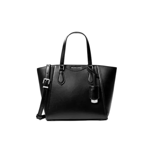 MICHAEL KORS TARYN Кожа Тоут Сумка Сумка для покупок Сумка через плечо Сумка Маленькая Женская Черная