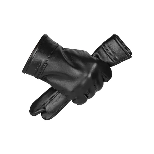 PIERRE CARDIN Овчина Перчатки Мужские Черные