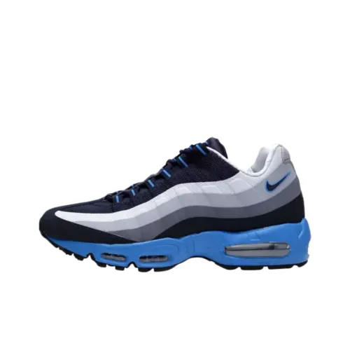 Nike Air Max 95 Low Беговые кроссовки Топ Унисекс Черные