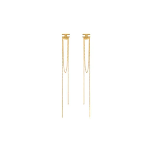 Elisabetta Franchi Металл Серьги Женские Золото