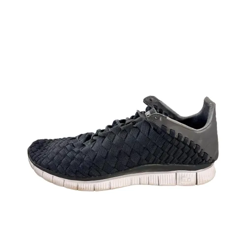 Nike Free Inneva Slip-resistant Abrasion-resistant Low Top Casual Shoes Men's Dark Gray Найк Free Inneva противоскользящий устойчивый к истиранию низкий топ повседневная обувь мужской темно-серый