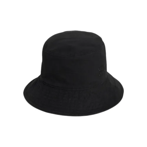 MIU MIU Габардин Панамы Унисекс Черный