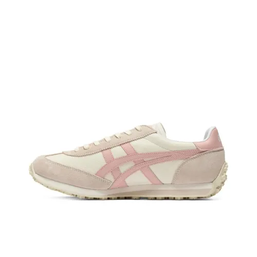 Onitsuka Tiger Edr 78 Low Топ Повседневная Обувь Унисекс Бежевый Розовый
