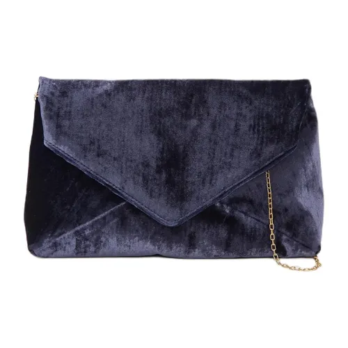 DRIES VAN NOTEN Вискоза Конверт Сумка Через плечо Клатч Женский Морской Синий