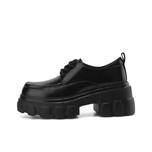 Rosa Bianca Лоферы 7,4CM Женские Черные