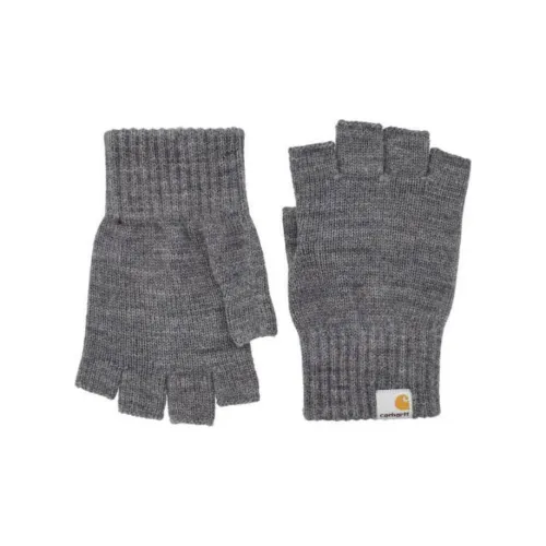 Carhartt WIP Акрил Ткань Вязаные Перчатки Унисекс Серый