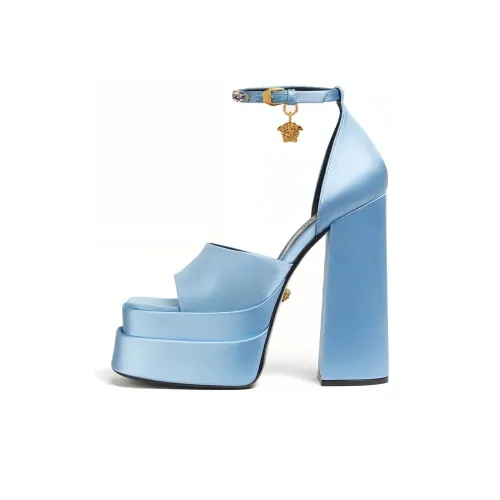 FANSIZHE One Ремешок Сандалии Женские Синие