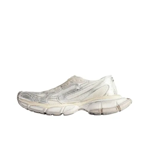 Balenciaga 3XL Низкий Топ Повседневная Обувь Мужская Серебряная