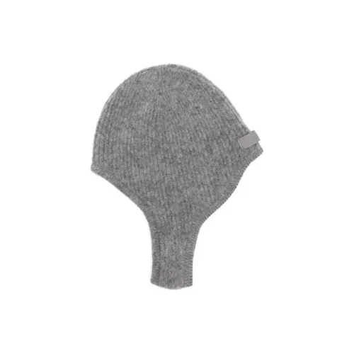 Jacquemus Шапки и Кепки из альпаки Женские Серые