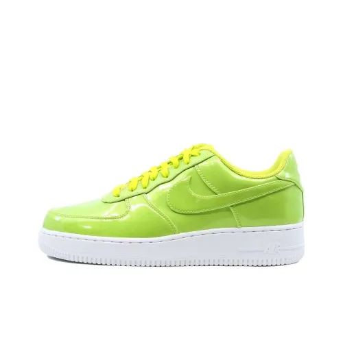 Nike Air FORCE 1 Slip-on Устойчивый к истиранию Низкий Топ Скейтбординг Мужской Желтый