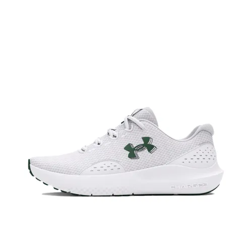 Under Armour Surge 4 Поддержка Низкий Топ Беговые кроссовки Женские Белые