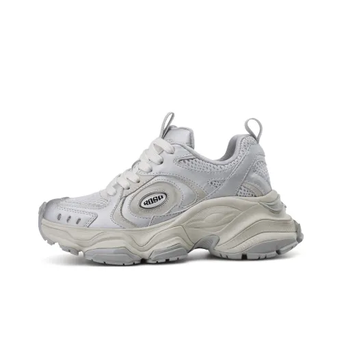 Rosa Bianca Дышащий Легкий Увеличивающий Высоту Низкий Топ Кроссовки с Толстой Подошвой Женские