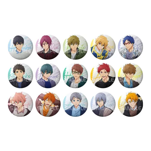 Xhdm FREE! Ten Anniversary Collection Харука Нанасэ Макото Татибана Соко Рин Значки для холодильника