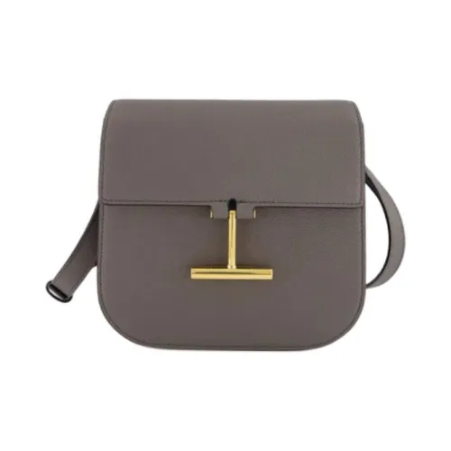 TOM FORD Tara Телячья кожа Сумка через плечо Мини Женская Графитовый