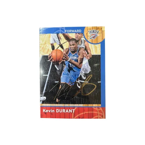 PANINI Kevin Durant Thunder Team Золотая ручка с автографом Подпись Star Player Карта Редкая карта Спортивные карты 1 шт