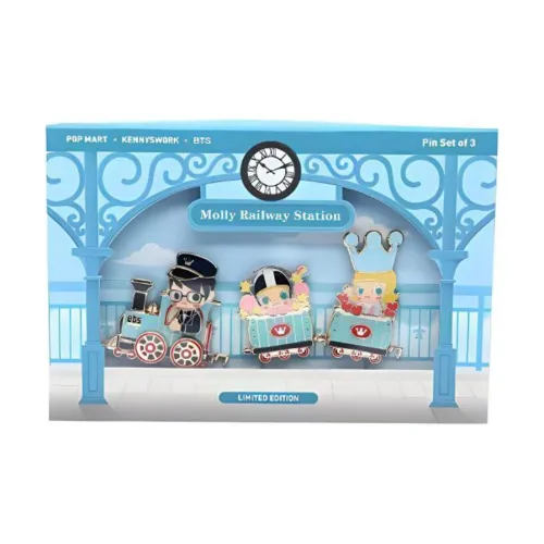 POP MART Molly BTS Значки на платье