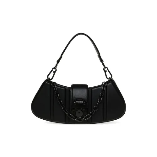 STEVE MADDEN Синтетическое волокно Портативная Сумка через плечо Сумка на плечо Женская Черная