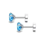 Морской синий циркон