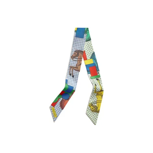 HERMES Шарфы из шелка Тутовый женские многоцветные
