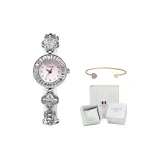 Белая оболочка, светло-розовый, лицо, браслет с (подарочная коробка)