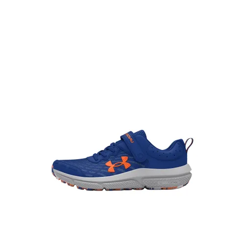 Under Armour Assert Детская беговая обувь Низкий топ Синий Предшкольный
