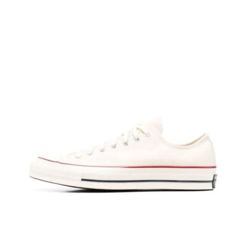 Converse Chuck 70 Противоскользящие Устойчивые к истиранию Низкие Кроссовки для скейтбординга Женские Белые