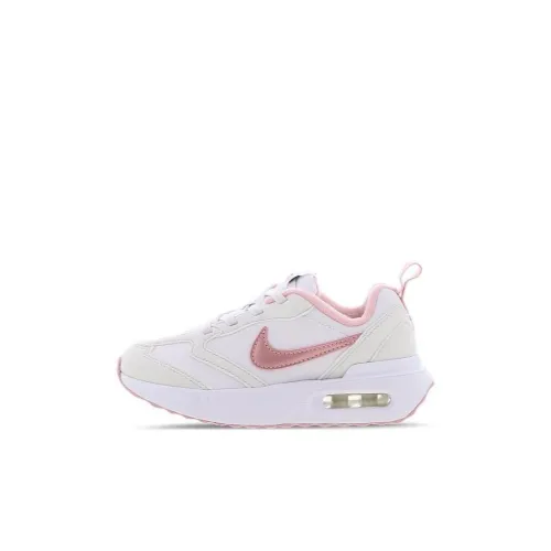 Nike Air Max Рассвет Low Топ Kids Lifestyle Shoes Бело-розовый Children Возраст 3-7 лет