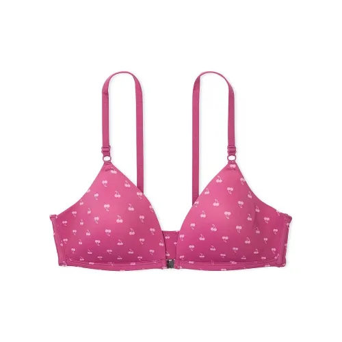 Victoria's Secret Розовый Wear Everywhere Adaptive Беспроводной Передняя часть Close MMCP Бюстгальтер Женский Midnight Fuchsia