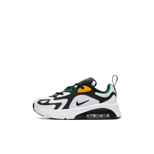 Nike Air Max 200 Детская повседневная обувь Низкий топ Предшкола