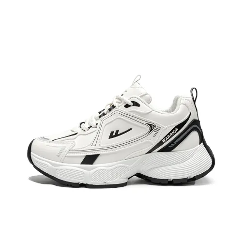 Warrior Толстоподошвенные кроссовки визуально увеличивает рост устойчивые к истиранию легкие низкие спортивная обувь женские белые черные