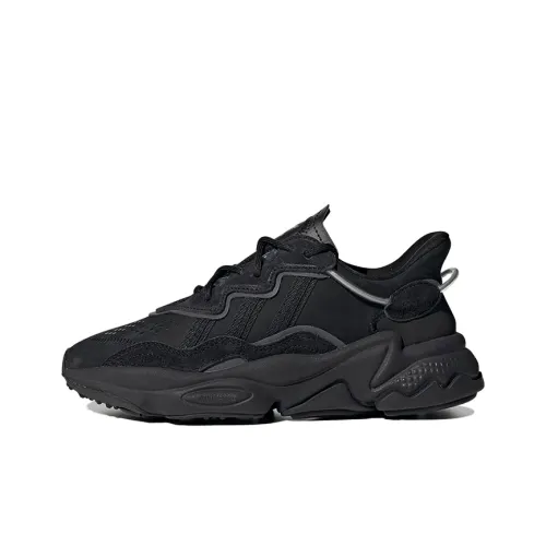 Adidas Originals Ozweego Устойчивый к истиранию Низкий Топ Спортивная Повседневная Обувь Черный