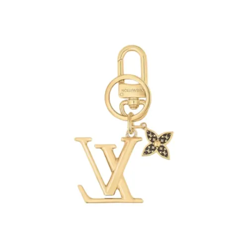 LOUIS VUITTON Металлические брелоки Унисекс Золото