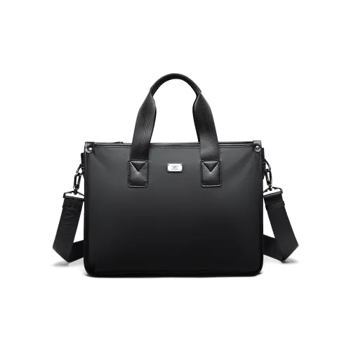 SEPTWOLVES Оксфорд Сумка через плечо Портативный Кейс QPL Мужской Черный