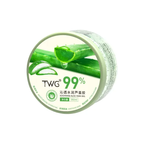 TWG Aloe Vera Gel для лица крем борьба с акне успокаивающий стабилизирующий увлажняющий восстанавливающий увлажняющий 260 мл