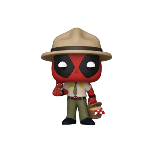 Funko x Marvel Park Фигурки Chibi Дэдпул и Безумный Макс