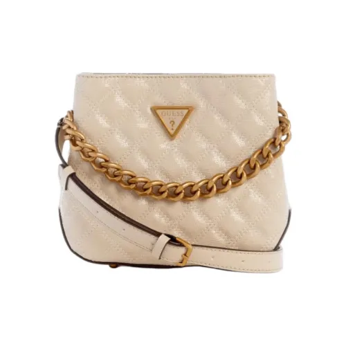 GUESS Искусственная кожа Ведрообразные сумки Сумки через плечо Сумка через плечо Маленькая Женская Серый Белый