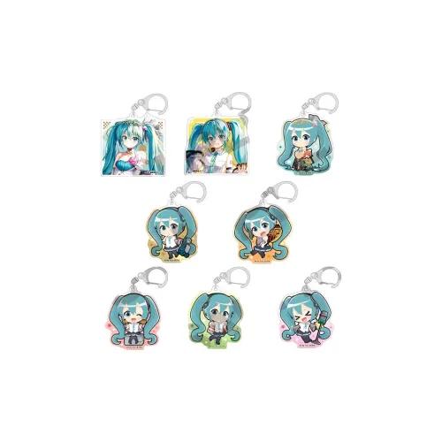 CRUX Мику Хацунэ Ацетатные Брелоки Подвески с Темой Аниме