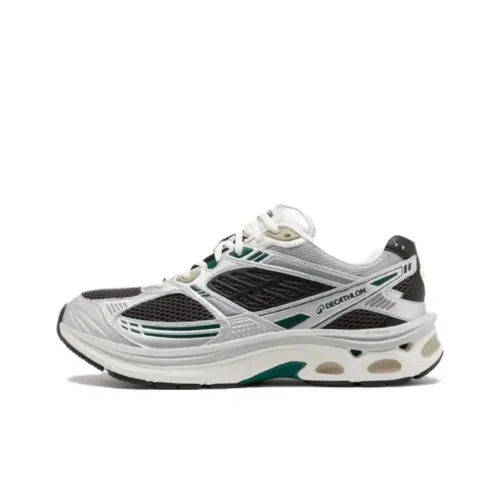 DECATHLON Беговые кроссовки Low Топ Угольный Серый/Серый/Сосновый Зеленый Мужской