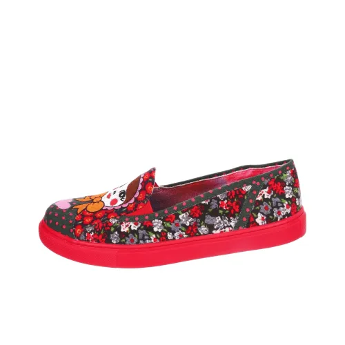 IRREGULAR CHOICE Низкие кроссовки для скейтбординга женские красные