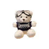 Темно-синий, синий, белый, узор