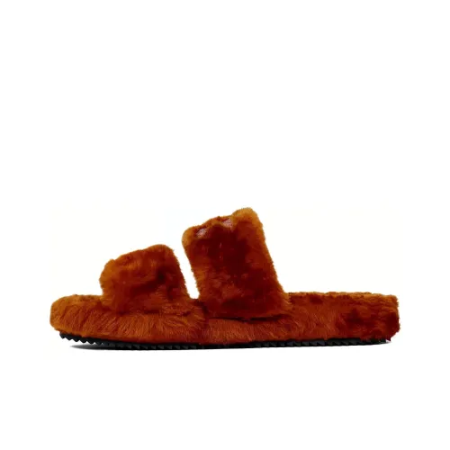 CELINE Triomphe Слипоны Ржаво-красный Женские