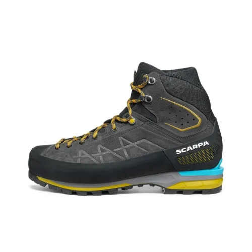 SCARPA Альпинистские и туристические ботинки High Top Серый/Желтый Мужской