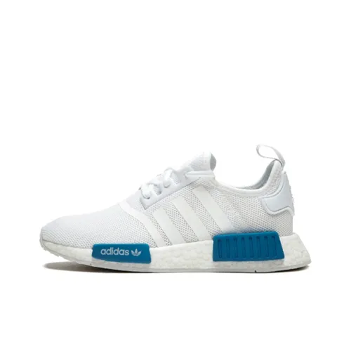 Adidas Originals NMD_R1 GS Slip-resistant Shock Absorbers Низкий Топ Детские Лайфстайл Обувь Синий Белый