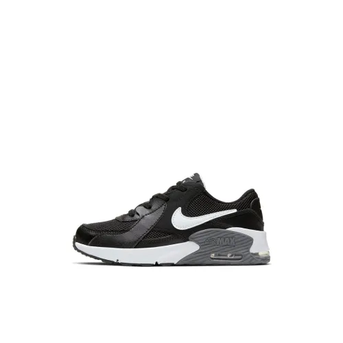 Nike Air Max Excee Low Топ Низкий Топ Беговые кроссовки Черный Для детей 3-7 лет