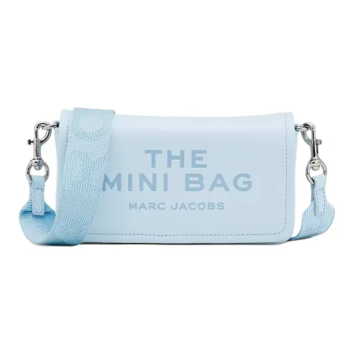 MARC JACOBS Full GRAIN LEATHER Сумка через плечо Сумка на плечо Мини Женский Облачно-синий